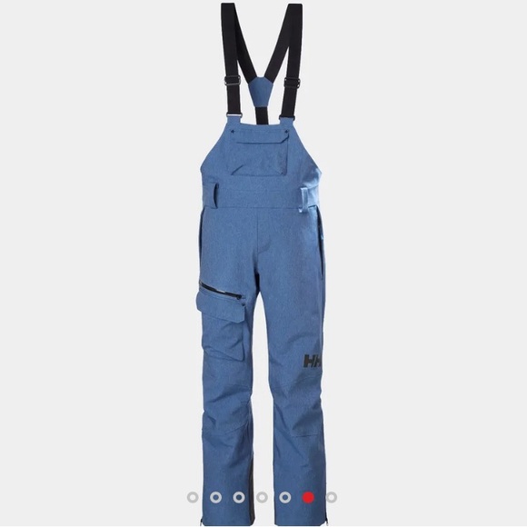 Helly Hansen Powderqueen Bibs. Womens XL - Picture 4 of 8